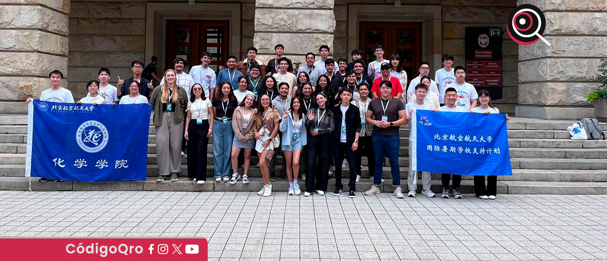 Estudiantes de la UPSRJ reciben capacitación en Polonia. Foto: Especial