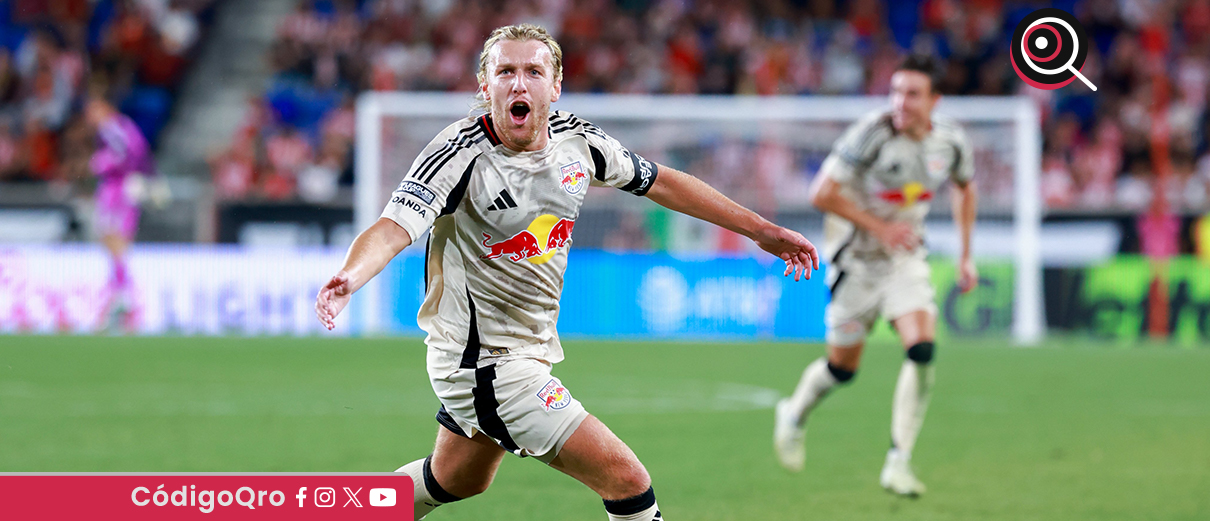 Un golazo de Emil Forsberg definió la victoria del New York Red Bulls frente a Chivas. Foto: Especial