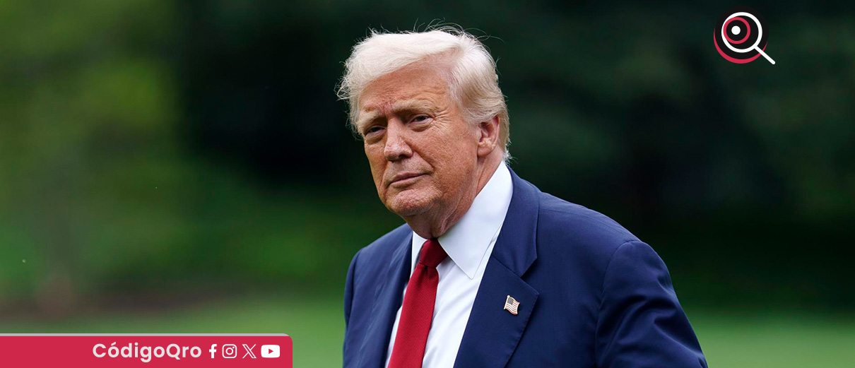 El presidente de Estados Unidos, Donald Trump, instigó el violento asalto al Capitolio. Foto: Agencia EFE