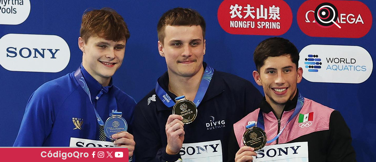 Randal Willars ganó medalla de bronde en los Mundiales de Singapur. Foto: Agencia EFE