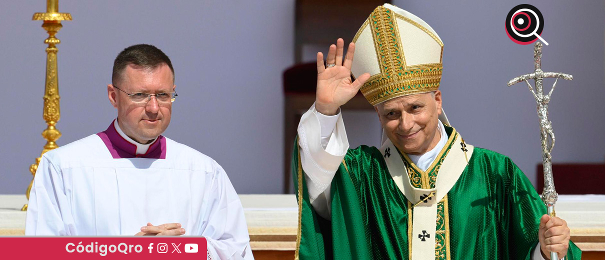 El papa León XIV clausuró el Jubileo de la Juventud. Foto: Agencia EFE