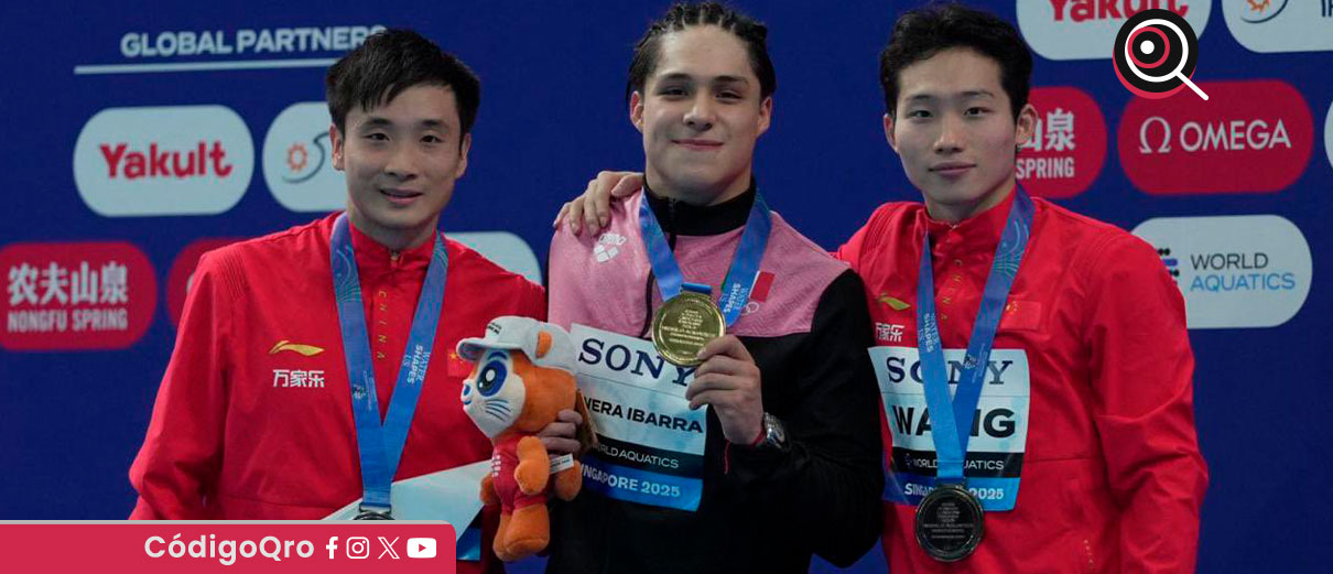 &quot;Que no puedan dormir&quot;: Osmar Olvera lanza reto a China tras ganar el Mundial / Foto: Cortesía
