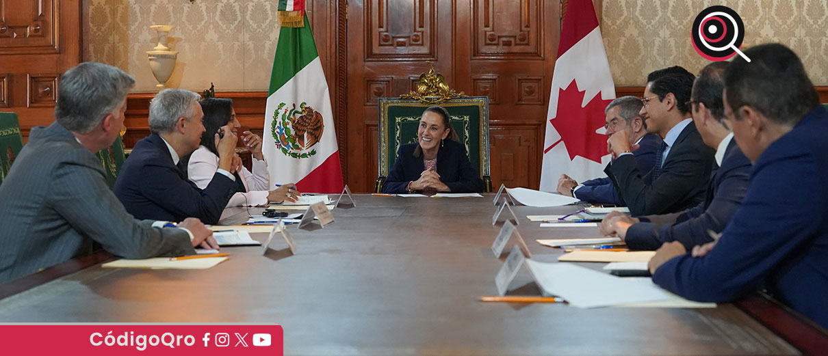 Sheinbaum también anunció su intención de recibir próximamente en México al primer ministro canadiense, Mark Carney, aunque no ofreció una fecha concreta para la visita / Foto: Cortesía