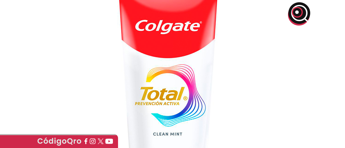 La Cofepris ordenó el retiro de la pasta Colgate Total Prevención Activa Clean Mint. Foto: Especial