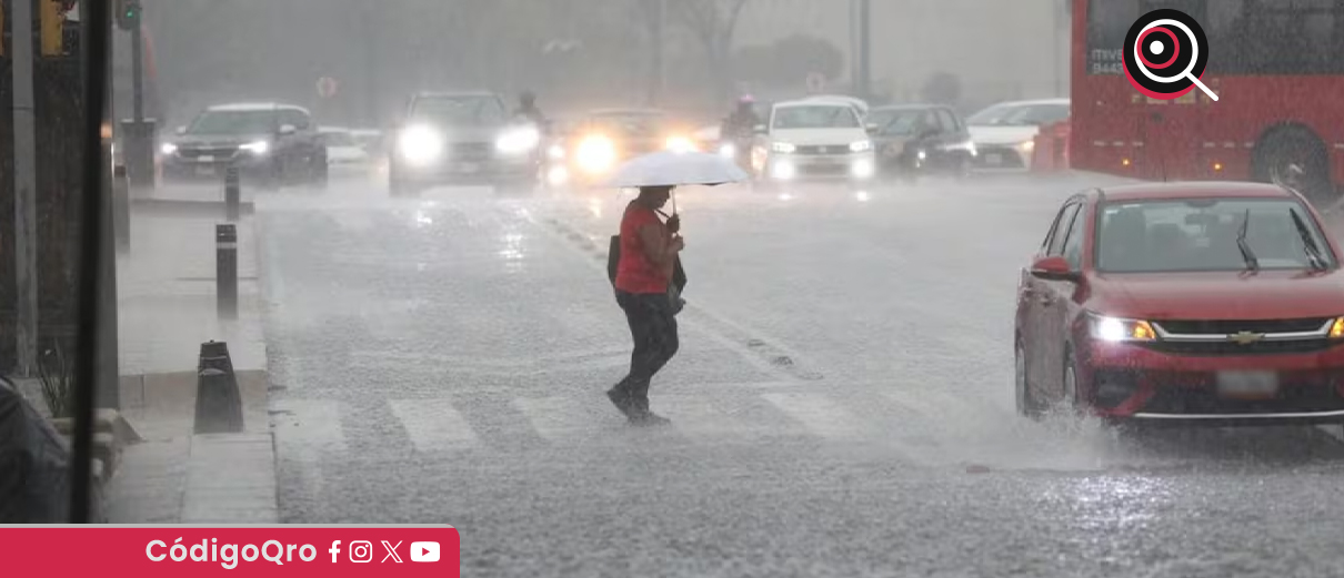 alerta roja, lluvias fuertes, granizo, Álvaro Obregón, CDMX,