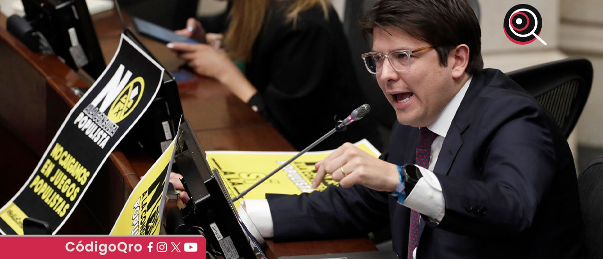 El senador colombiano Miguel Uribe Turbay, precandidato presidencial por el partido de derecha Centro Democrático, murió este lunes en Bogotá / Foto: Cortesía