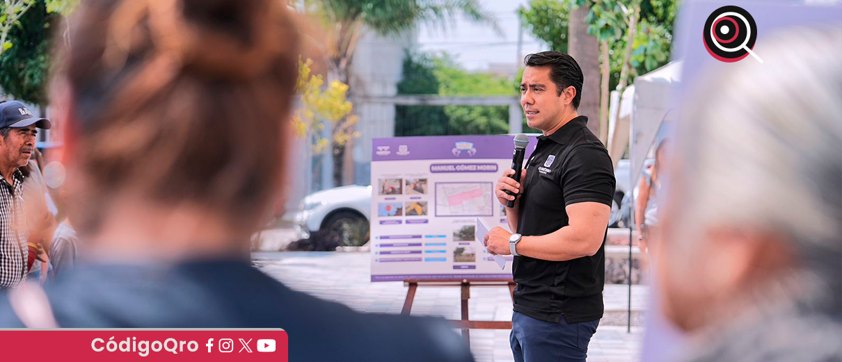 entregan, acciones, espacios públicos, Manuel Gómez Morín,
