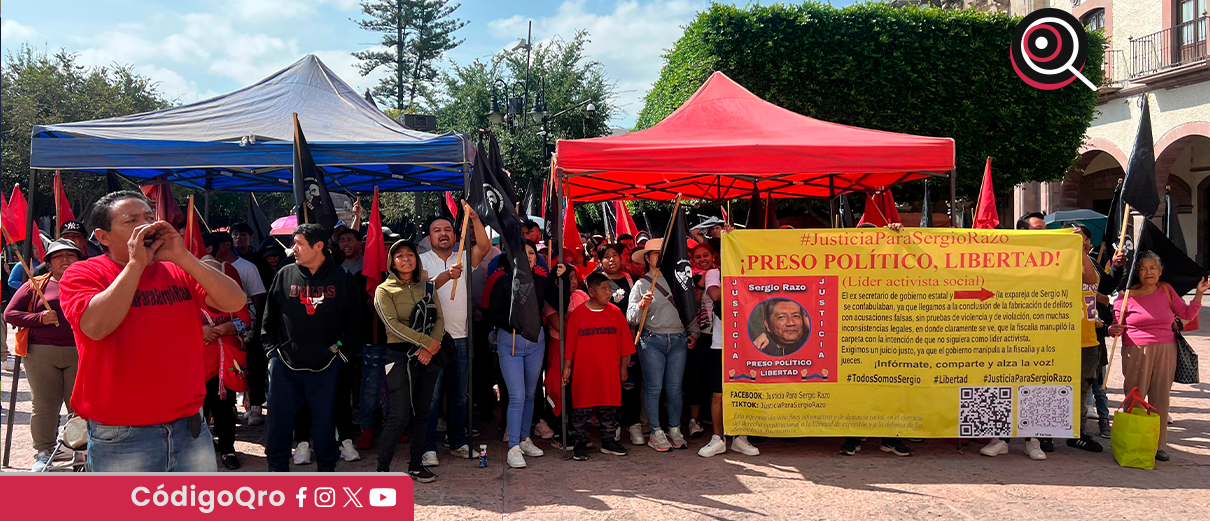 manifestación, exigir, juicio justo,