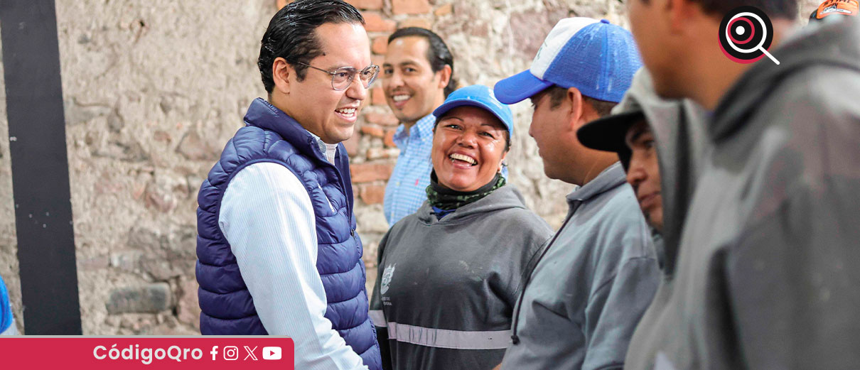 El alcalde recordó que Corregidora es el municipio mejor evaluado a nivel nacional en servicios públicos y atribuyó este reconocimiento al trabajo de su personal / Foto: Cortesía