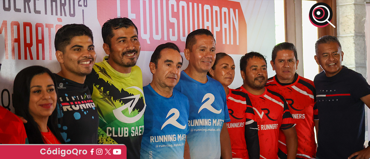 El Indereq anunció la Carrera Turística Recreativa 2025 en Tequisquiapan. Foto: Especial