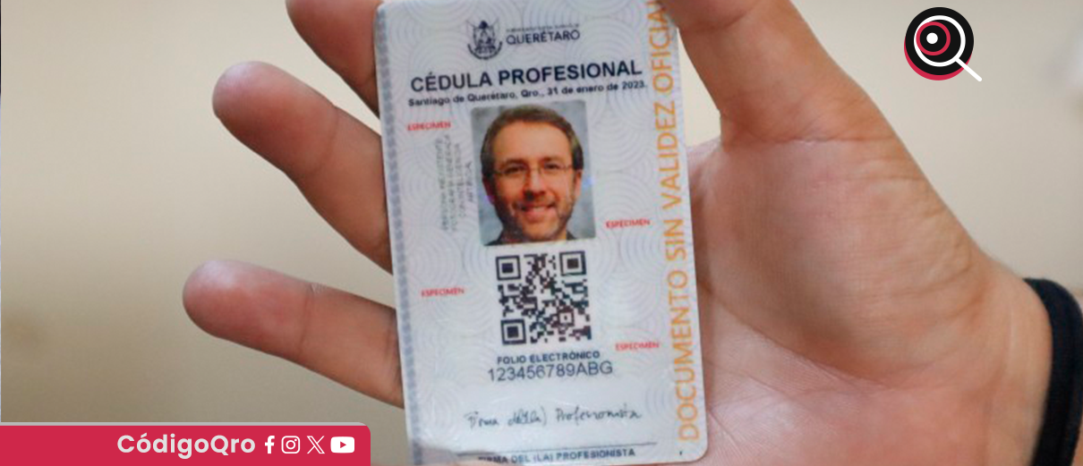 Sedeq, egresados, Cédula Profesiona estatal,