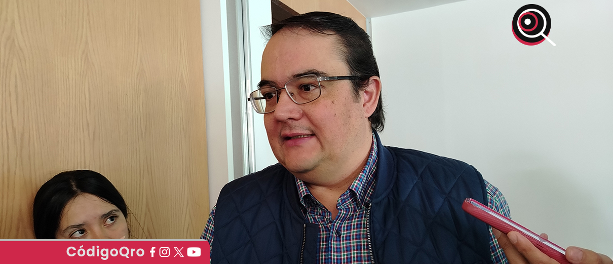 El diputado local del PAN, Guillermo Vega Guerrero, opinó sobre la postura de Morena acerca del Sistema Batán. Foto: Olivia Arredondo