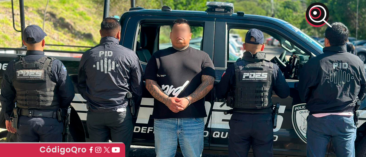 Detienen a un hombre por homicidio calificado. Foto: Especial