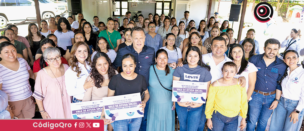 gobernador, apoyos, madres trabajadoras, Jalpan,