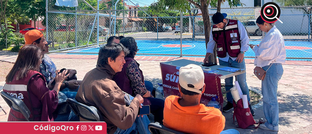 Morena llevó a cabo 90 asamblea seccionales en el estado de Querétaro. Foto: Olivia Arredondo
