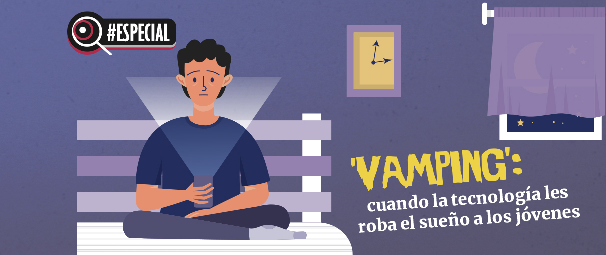 ‘Vamping’: cuando la tecnología les roba el sueño a los jóvenes