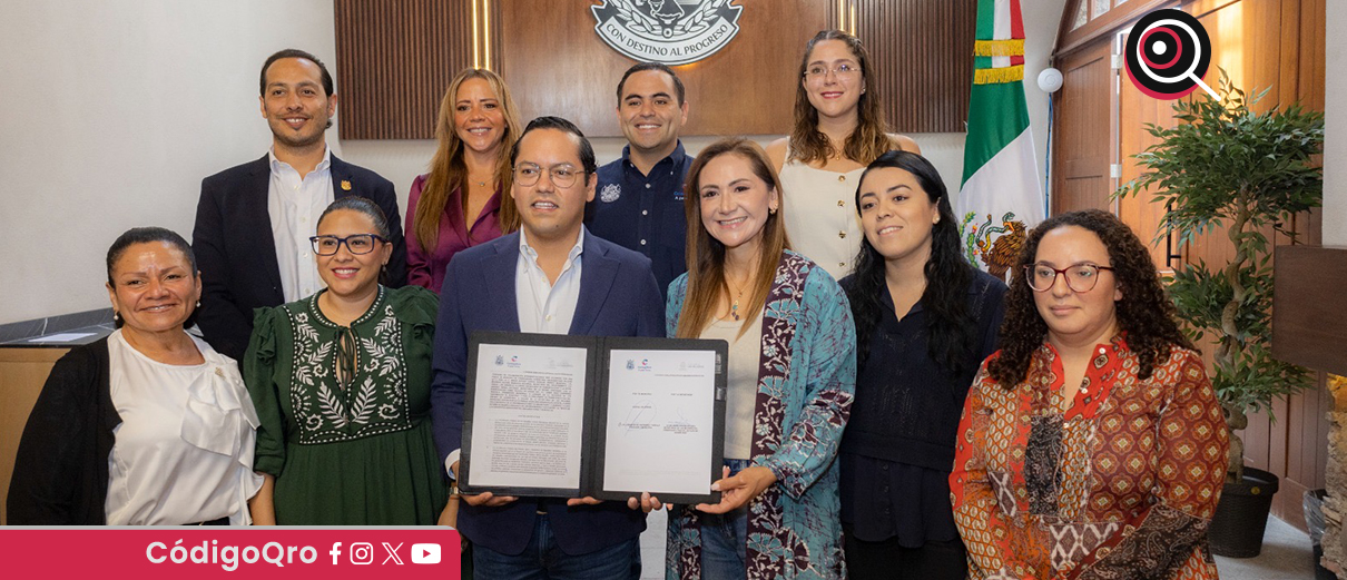 Acuerdan fortalecer prevención de la violencia contra las mujeres en Corregidora. Foto: Especial
