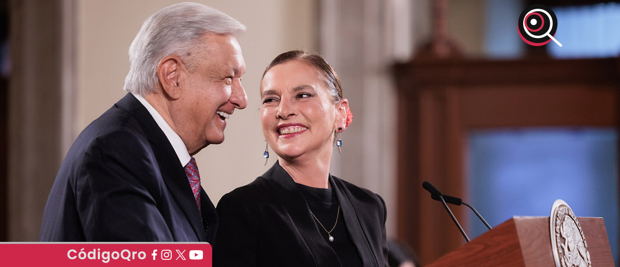 Beatriz Gutiérrez Müller rechazó la versión difundida por el diario español ABC. Foto: Especial