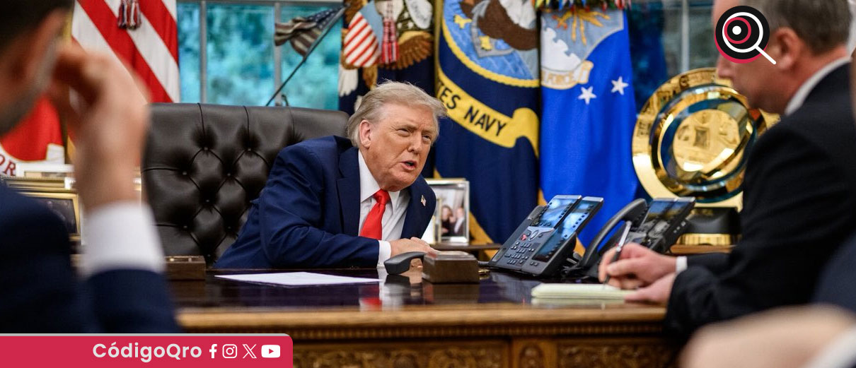 Trump garantizó que “no habrá tropas de EUA sobre el terreno” en Ucrania y subrayó que su objetivo es “evitar que la gente sea asesinada” / Foto: Cortesía