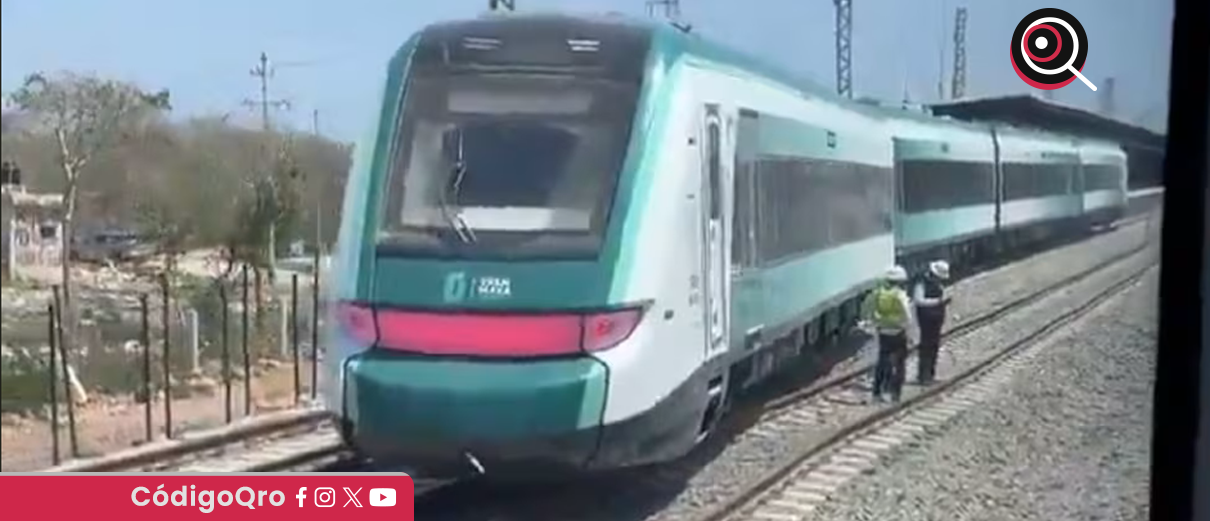 descarrila, convoy, Tren Maya,