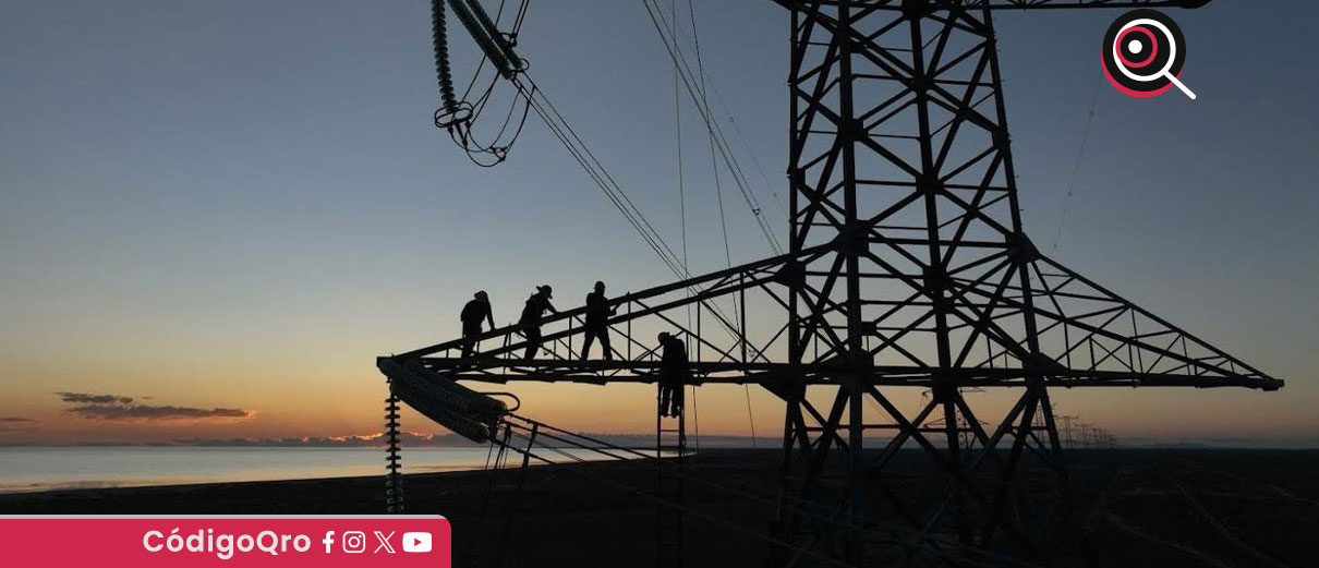 El gobierno de México destinará 163 mil 540 millones de pesos entre 2025 y 2030 para fortalecer y ampliar la red de transmisión eléctrica / Foto: Cortesía