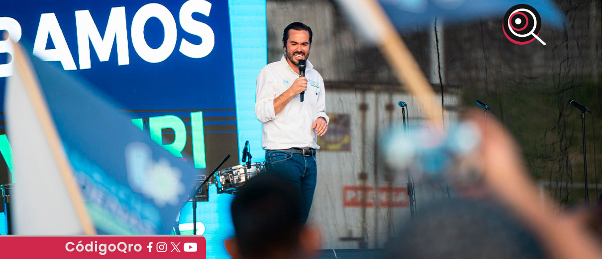 En su intervención, el legislador destacó la aprobación del Paquete Económico 2025, al que calificó como el más social en la historia del estado / Foto: Cortesía