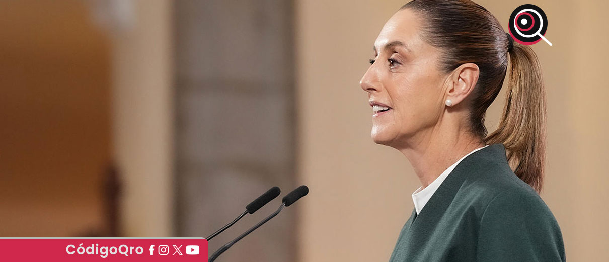 Claudia Sheinbaum informó que la CURP biométrica no será obligatoria como identificación oficial / Foto: Cortesía