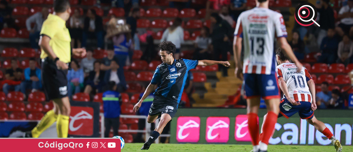Gallos Blancos, vence, Atlético de San Luis, 