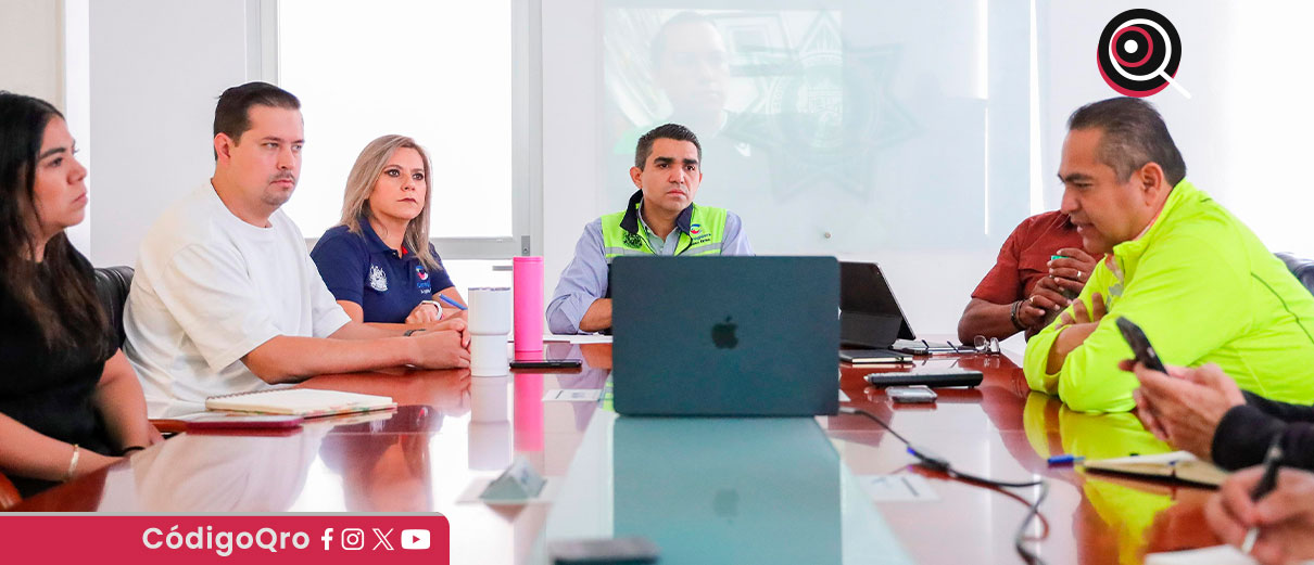 Corregidora reportó 4 viviendas con daños, 5 vialidades afectadas y 5 vehículos varados tras las lluvias recientes / Foto: Cortesía