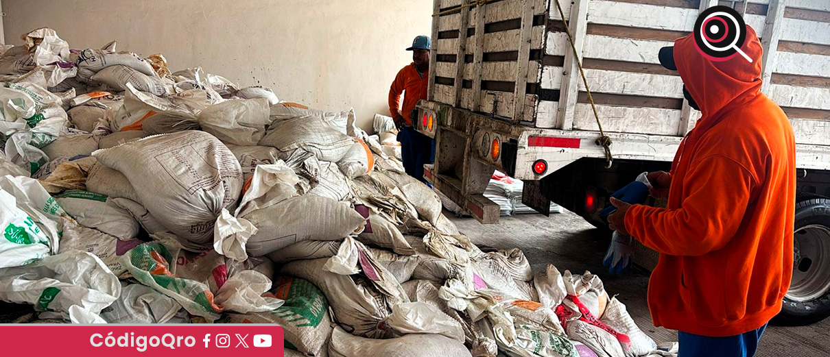La Coordinción Estatal de Protección Civil de Querétaro ha entregado más de 10 mil costales con arena. Foto: Especial