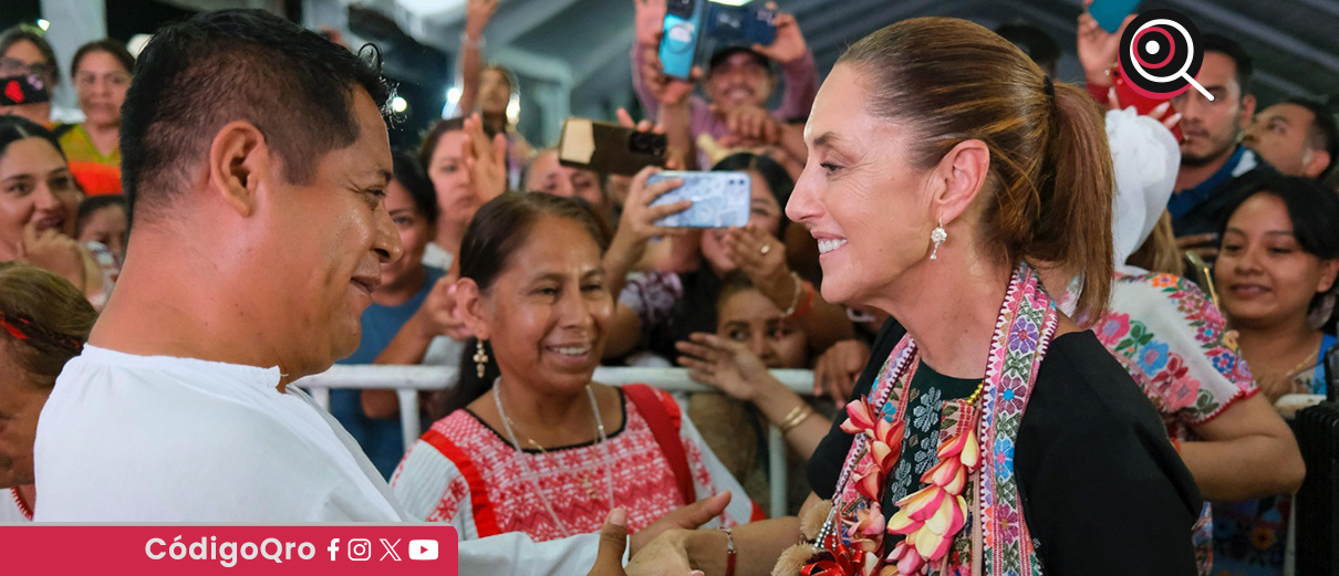 La presidenta de México, Claudia Sheinbaum, realizó una gira de trabajo por el estado de Guerrero. Foto: Especial