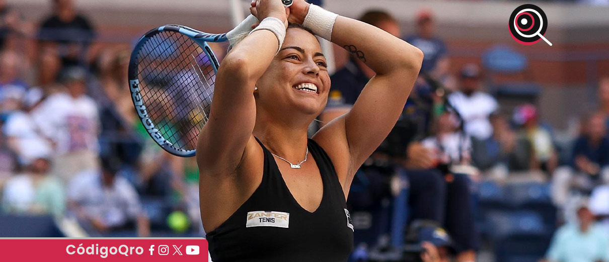 Renata Zarazúa derrotó a la número 6 del mundo, Madison Keys, en la primera ronda del US Open / Foto: Agencia EFE