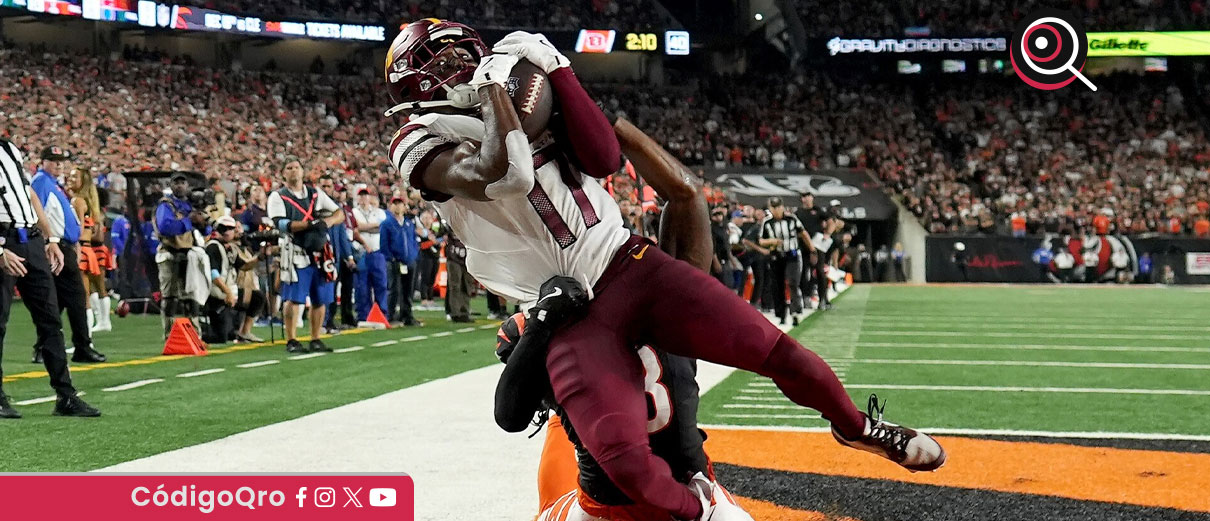 Con este movimiento, los Commanders aseguran a su principal referente ofensivo y McLaurin se consolida en la élite de receptores de la NFL / Foto: Cortesía