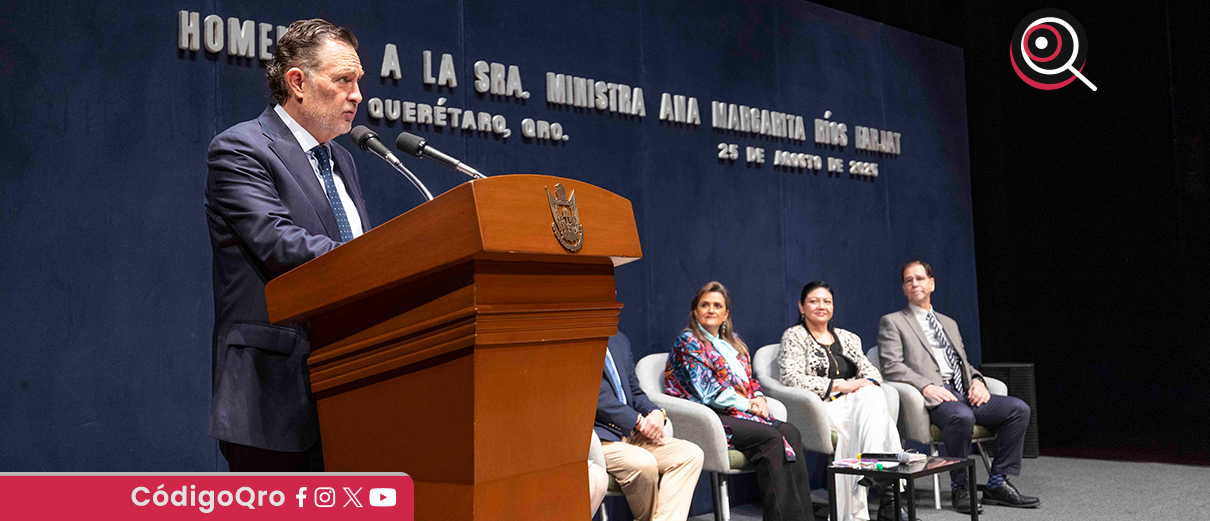 Reconocen trayectoria de la ministra de la SCJN, Ana Margarita Ríos Farjat. Foto: Especial