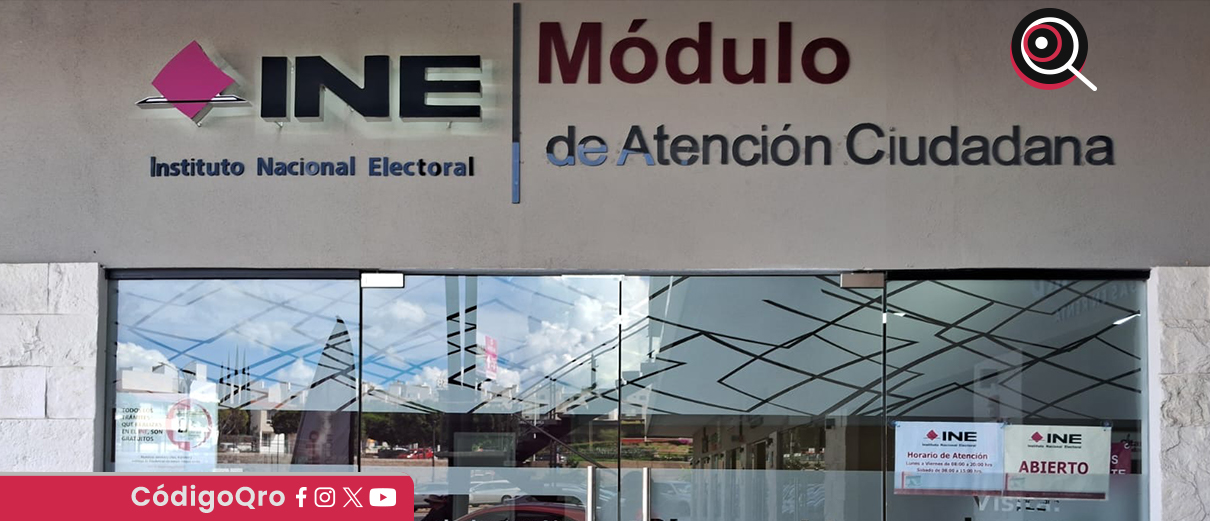 El INE llevará a cabo una campaña intensa de credencialización. Foto: Olivia Arredondo