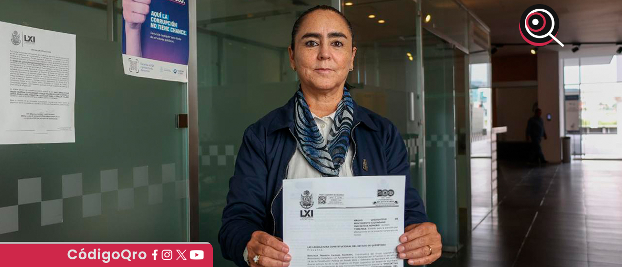 La diputada local de Movimiento Ciudadano, Teresa Calzada, planteó actualizar los atlas de riesgos. Foto: Especial