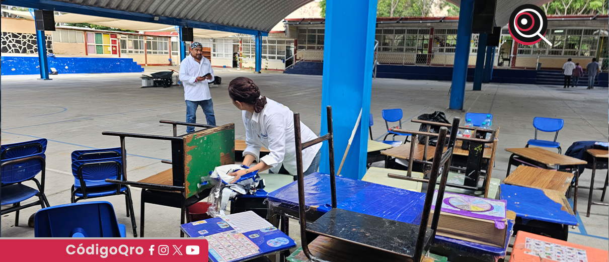 22 planteles afectados, lluvias, Usebeq,