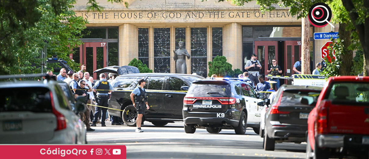 Los hechos ocurrieron alrededor de las 08:30 horas locales en la iglesia católica romana de la Anunciación, en Minneapolis, Minnesota / Foto: Cortesía