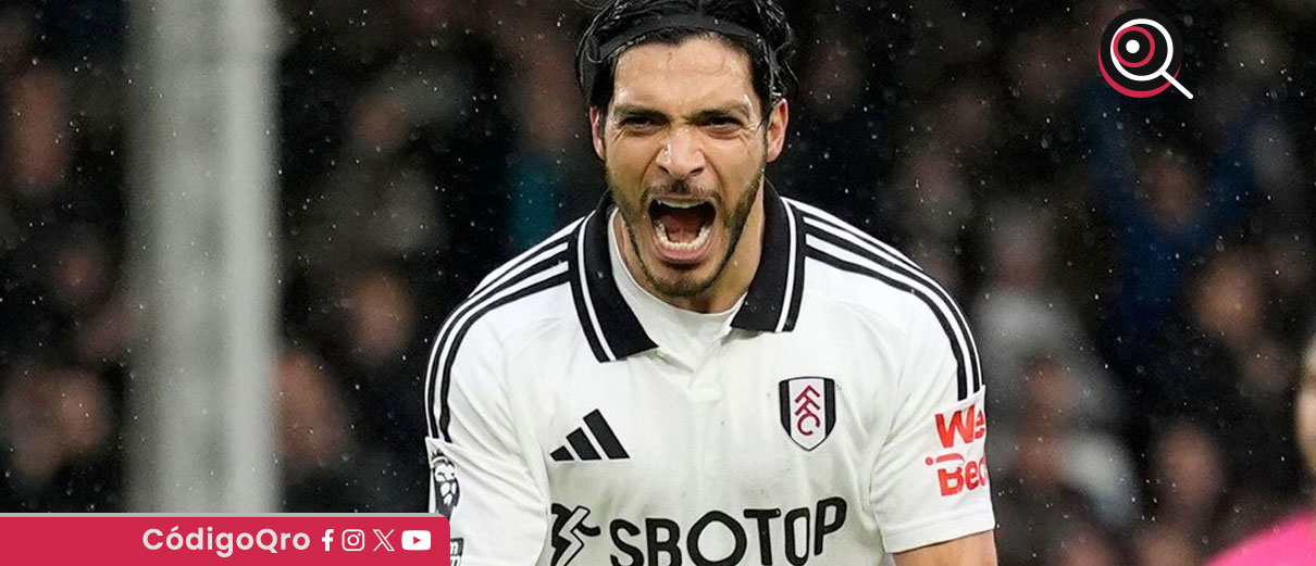 Raúl Jiménez marcó su primer gol de la temporada en la victoria 2-0 sobre el Bristol City, que dio el pase al Fulham a la tercera ronda del torneo / Foto: Cortesía