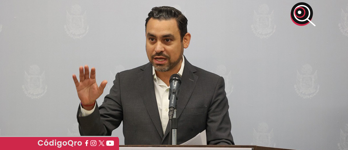 El diputado de Morena, Homero Barrera, mostró una conversación privada con Guillermo Vega. Foto: Especial