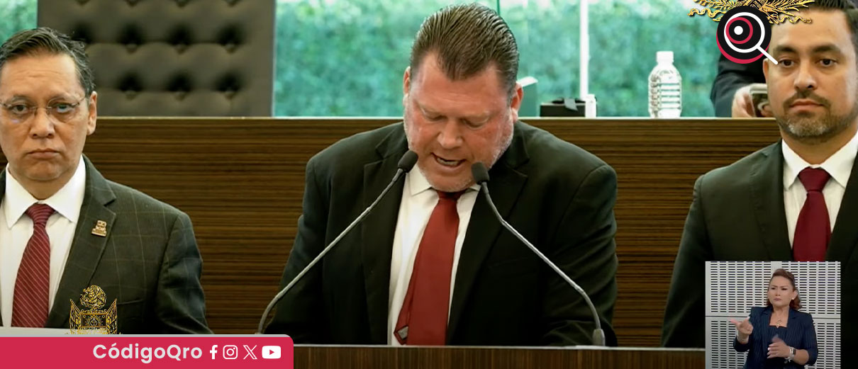 Durante el primer Informe de Actividades de la 61 Legislatura, diputados de Morena y PT se retiraron de la sesión / Foto: Cortesía