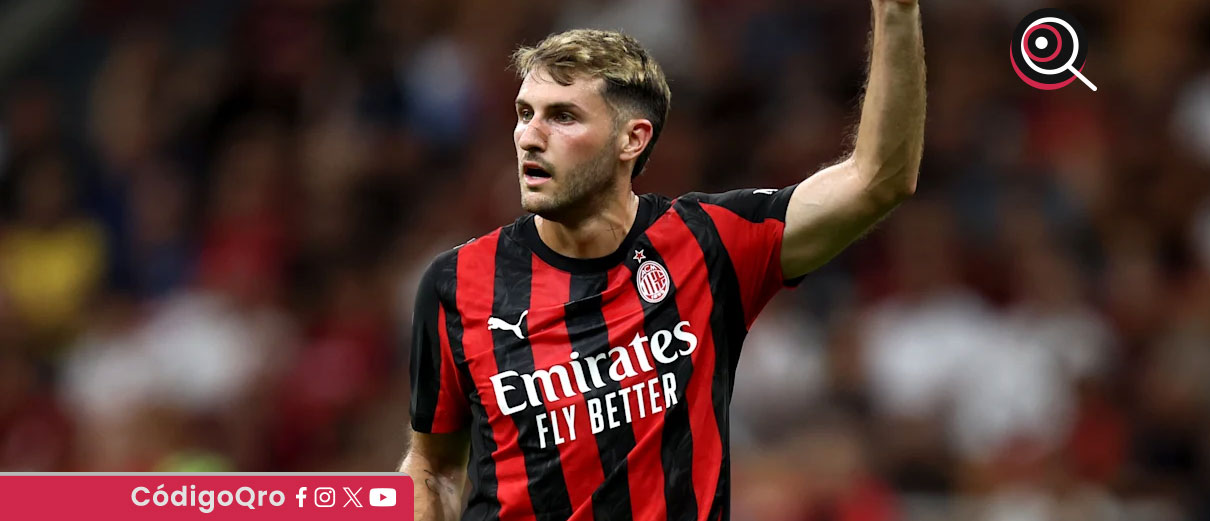Por segundo partido consecutivo, Santiago Giménez se quedó sin celebrar gol con el AC Milan / Foto: Cortesía