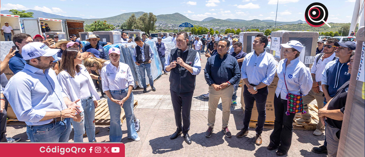 entrega, apoyos, familias afectadas, lluvias,