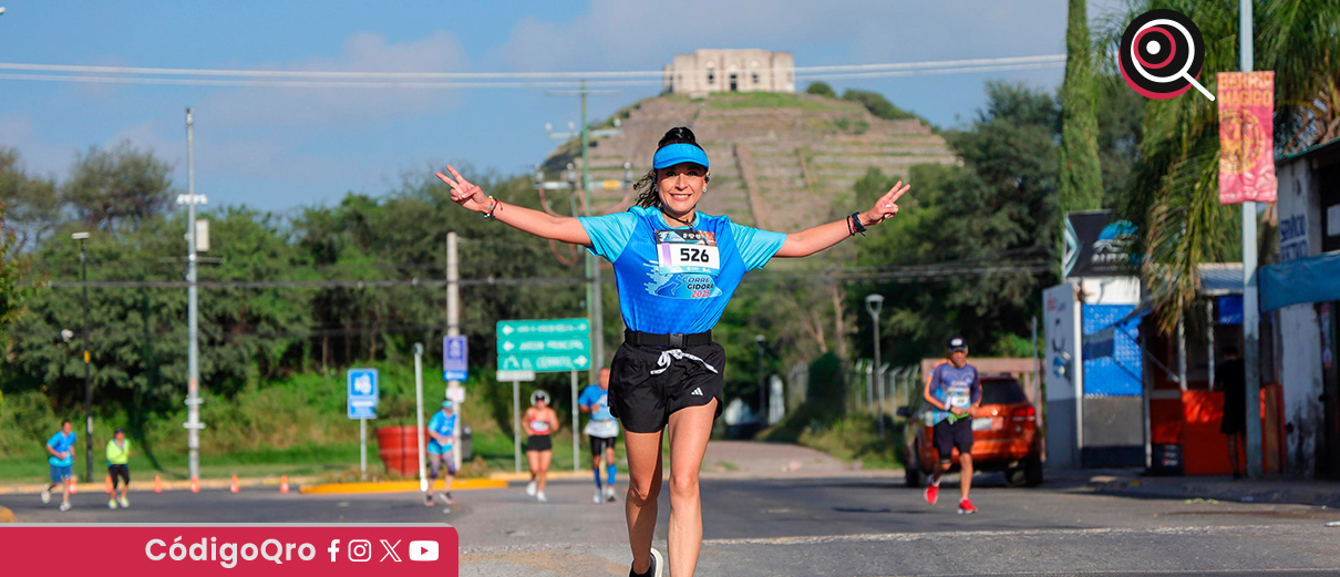 Dos mil corredores participaron en la Carrera Atlética Corrgidora 2025. Foto: Especial