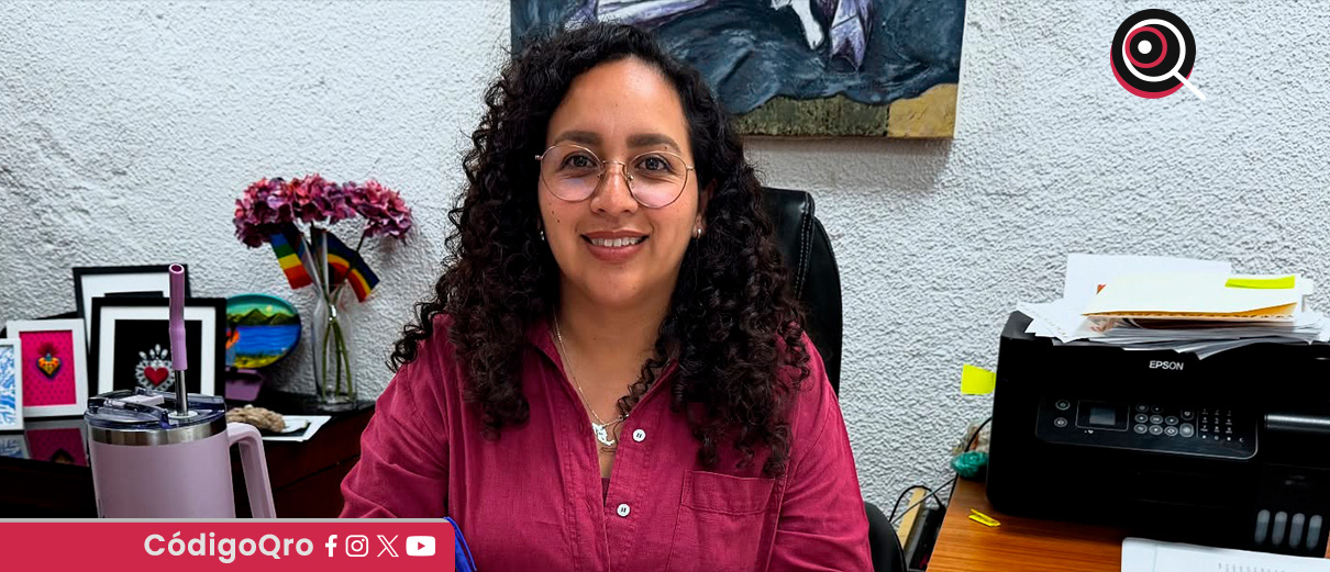 La presidenta municipal de Cadereyta de Montes, Astrid Ortega, reconoció que no cuenta con título universitario. Foto: Especial