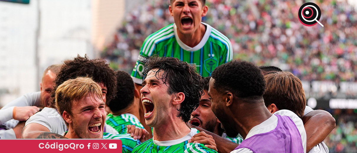 En la final de la Leagues Cup, Seattle Sounders goleó 3-0 al Inter Miami. Foto: Especial