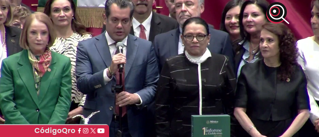 Segob, primer Informe de Gobierno, Congreso de la Unión,