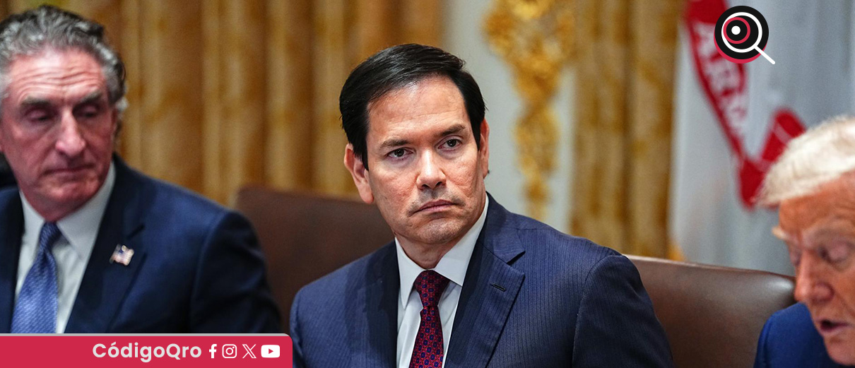 El secretario de Estado de Estados Unidos, Marco Rubio, iniciará una gira por México y Ecuador. Foto: Agencia EFE