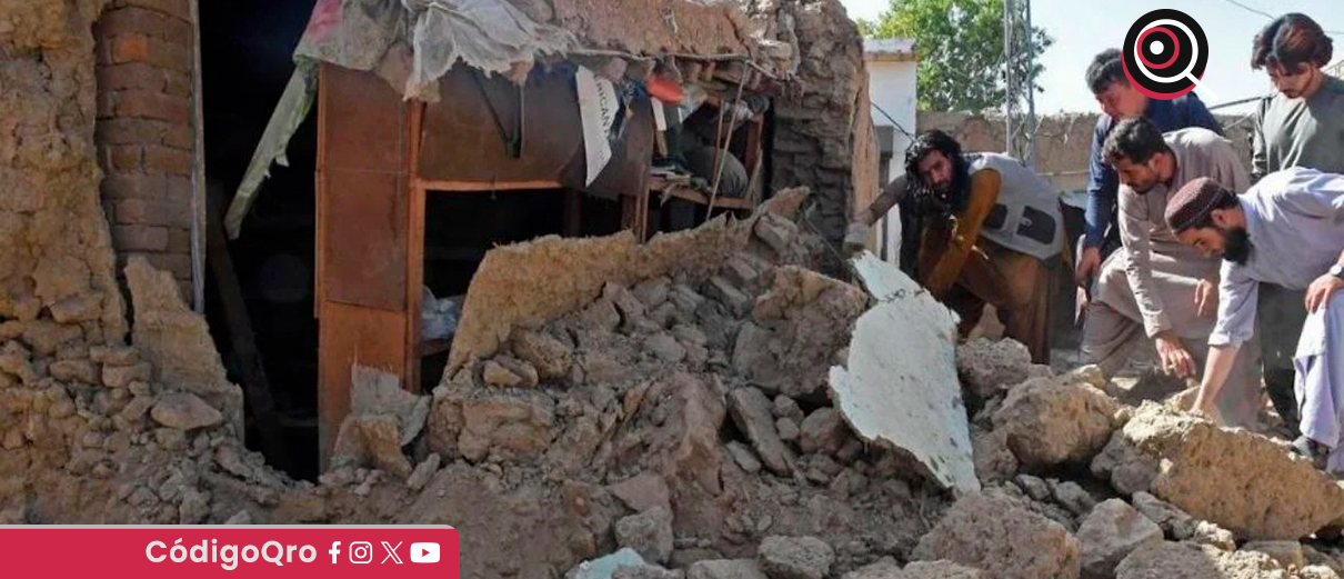 más de mil 400 muertos, sismo, Afganistán, réplica,