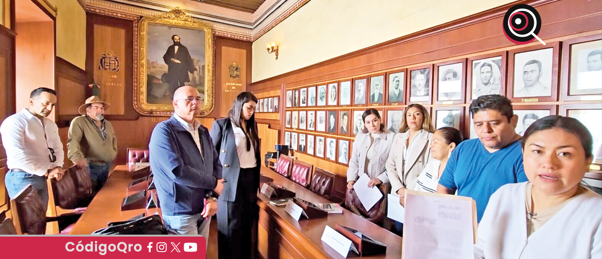 aclarar rol, funcionarios, comité, feria de Cadereyta,